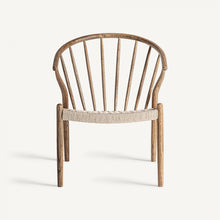 Laden Sie das Bild in den Galerie-Viewer, Oak nordic lounge chair