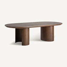 Cargar imagen en el visor de la galería, Oak Wood Dining Table