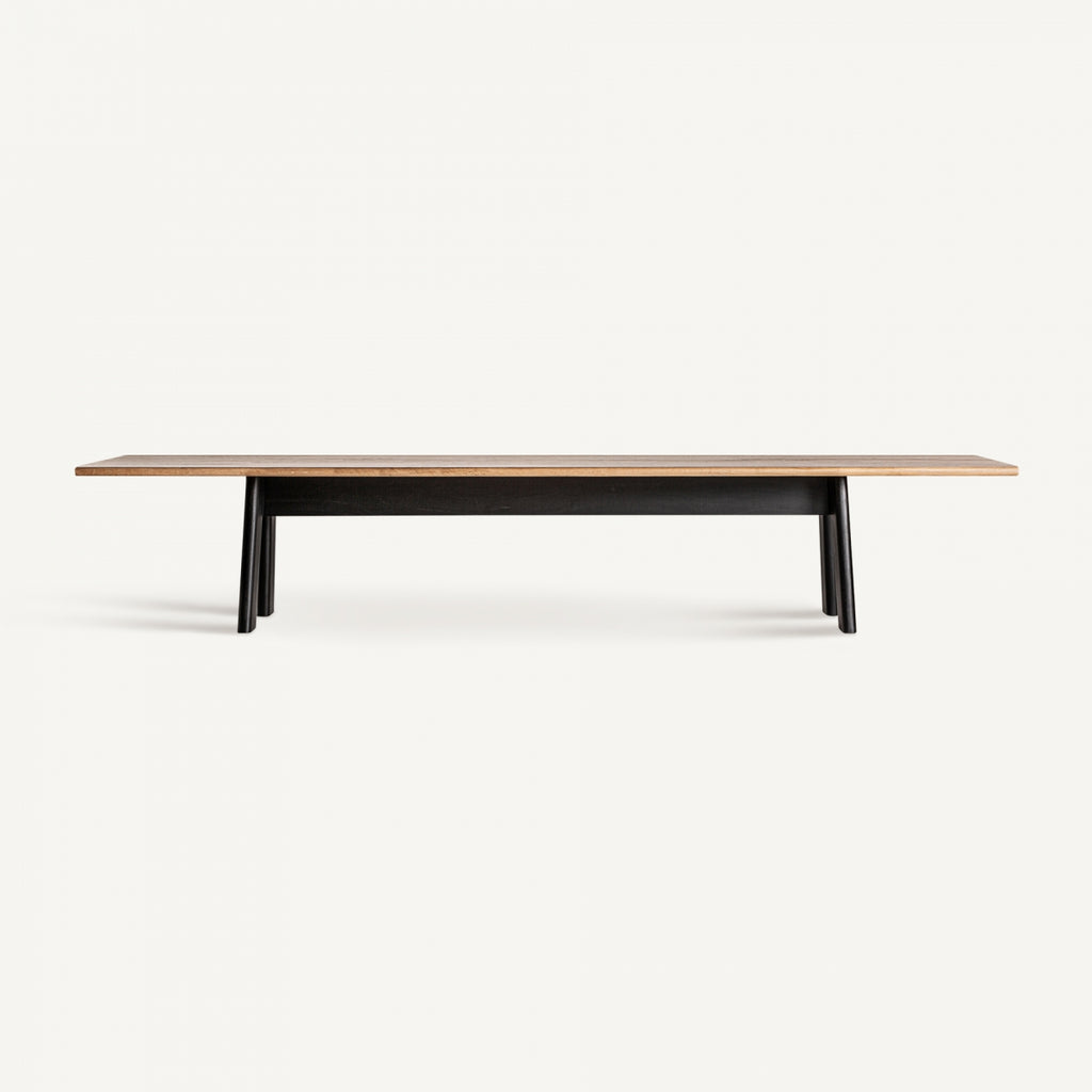 Nara Oak wood dining table 400cm