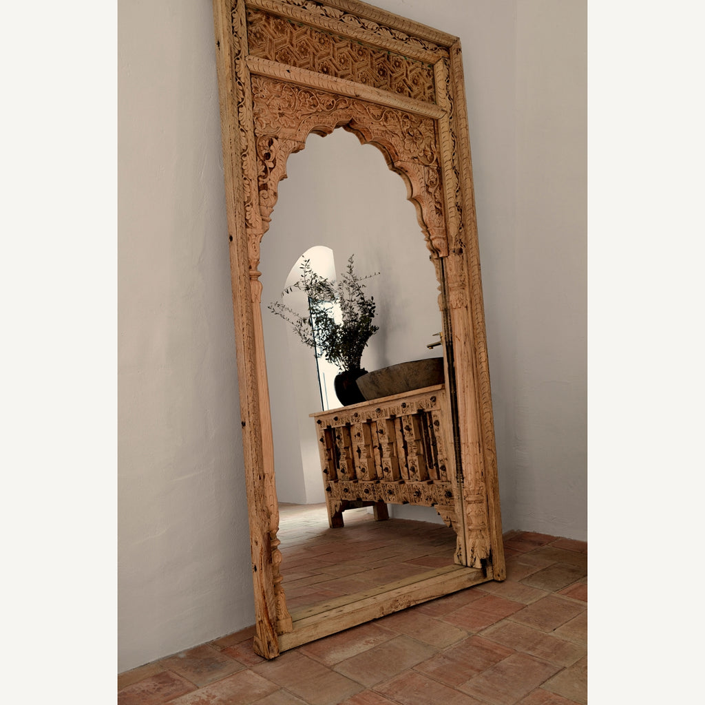 TEAK MIRROR