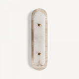 Travertine wall lamp