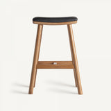 Oak wood counter stools