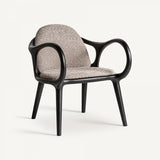 Ash wood armchair