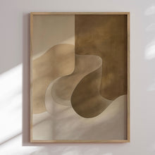 Load image into Gallery viewer, Luxury framed art - Brown Composition