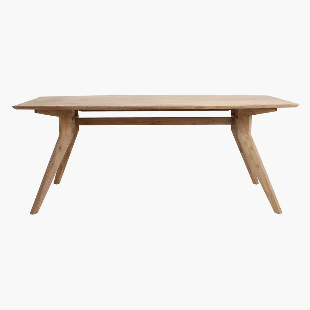 Studio teak rectangular table