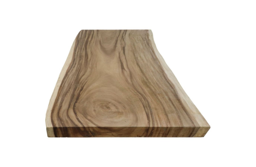 Rectangular Table Top-400x90-120x10-Natural-Munggur