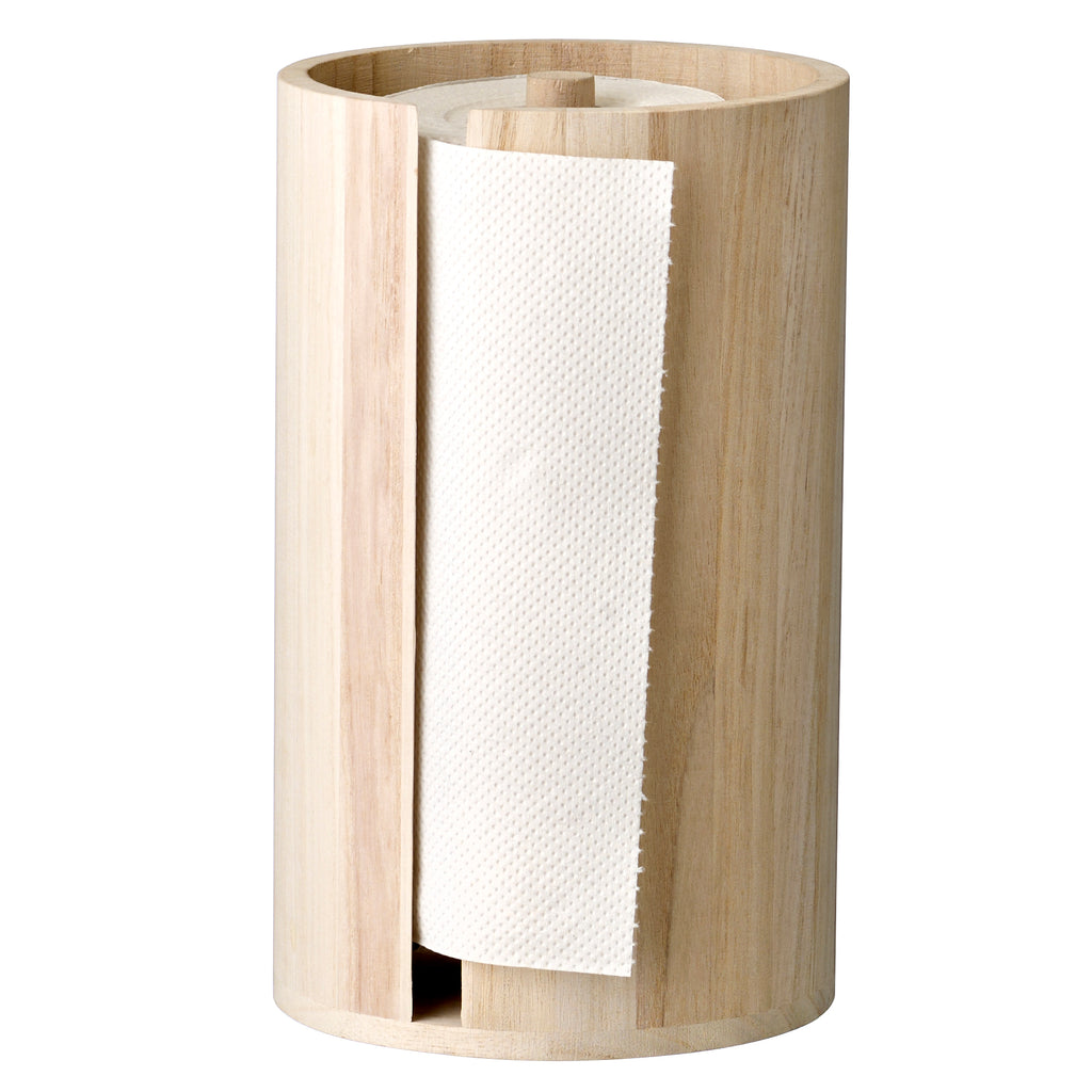 Celian Kitchen Paper Stand, Nature, Paulownia