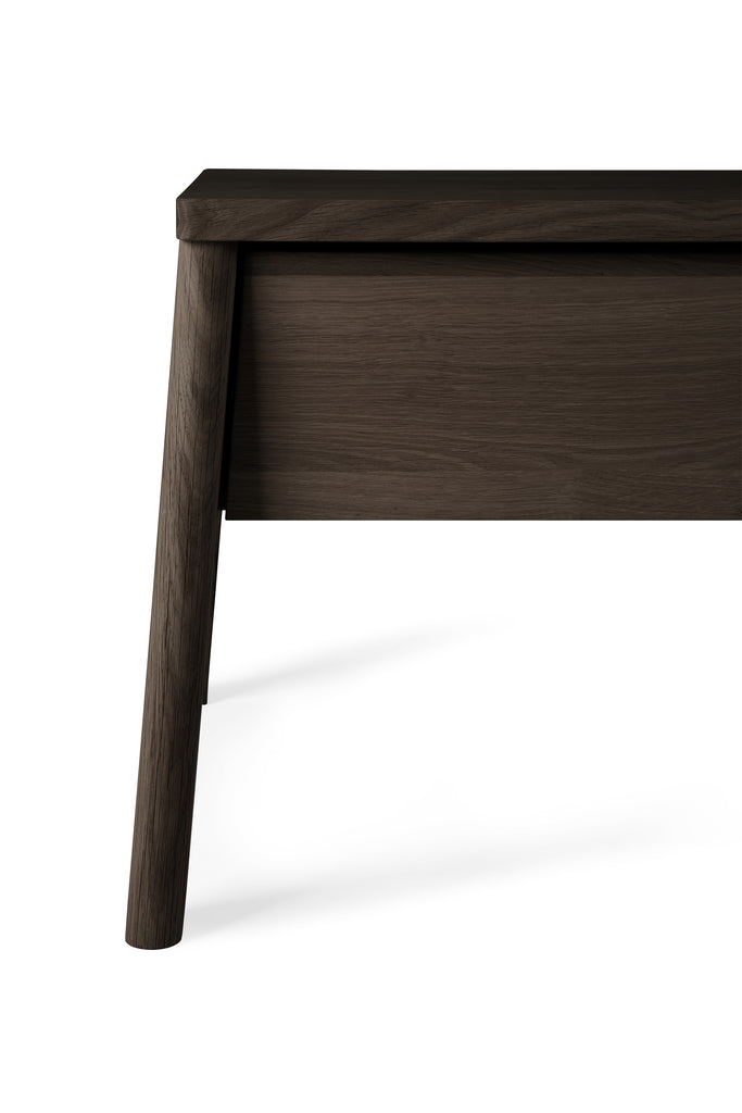 Air bedside table Oak Brown