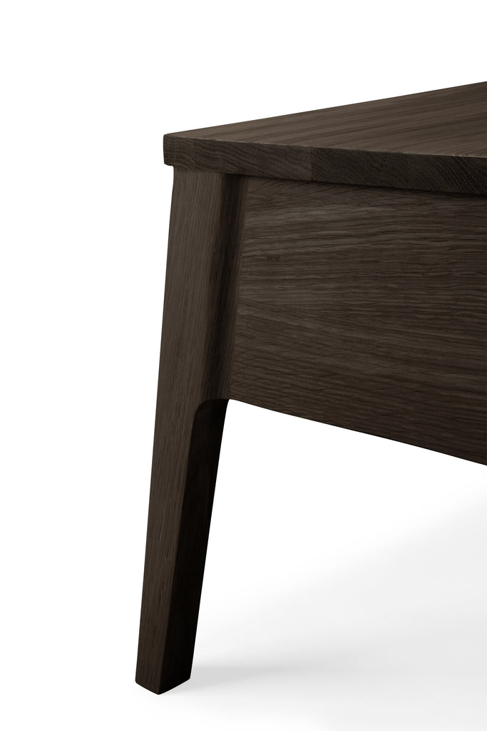 Air bedside table Oak Brown