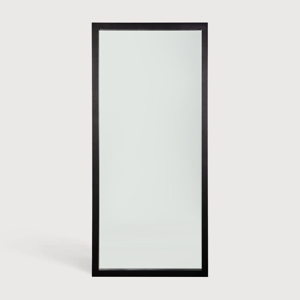 Light Frame floor mirror Black