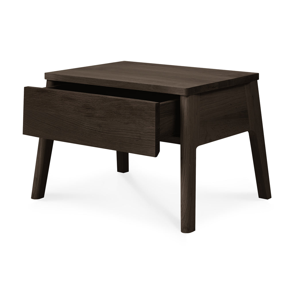 Air bedside table Oak Brown