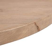 Cargar imagen en el visor de la galería, DINING TABLE ELM WOOD 120 X 120 X 76 CM