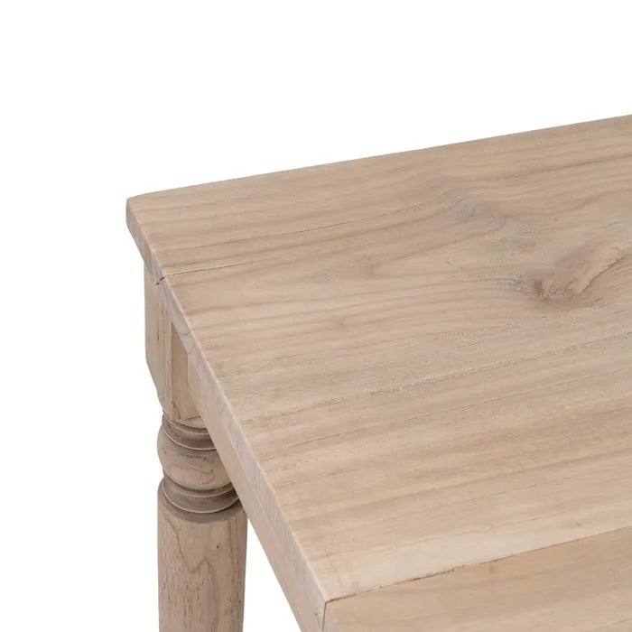 DINING TABLE NATURAL WAY MINDI WOOD 100 X 100 X 77 CM