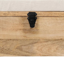 Load image into Gallery viewer, BENCH-CHEST WEAVE-WOOD 100 X 35 X 56 CM