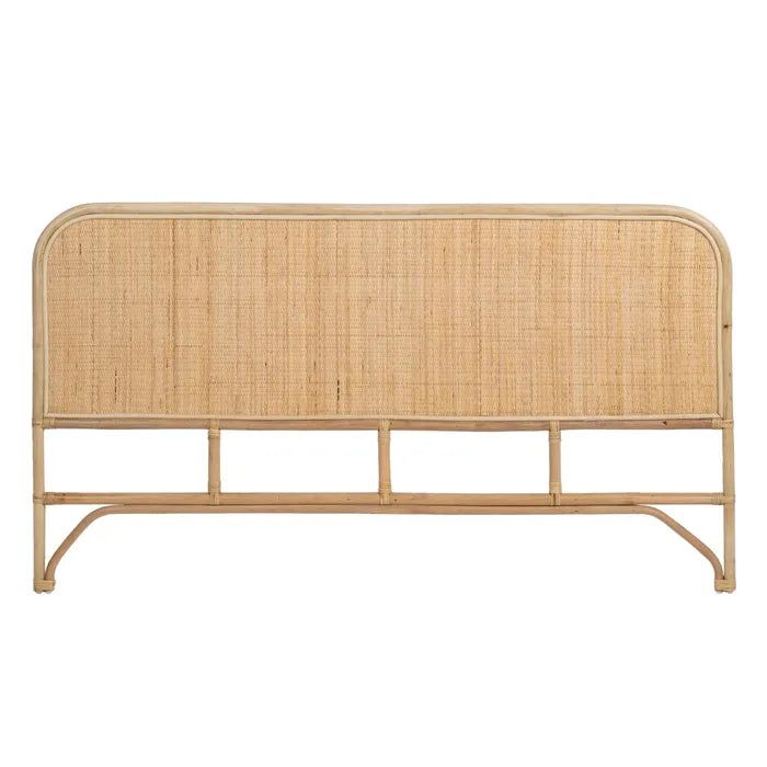 NATURAL RATTAN HEADBOARD BEDROOM 160 X 4 X 90 CM