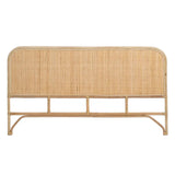 NATURAL RATTAN HEADBOARD BEDROOM 160 X 4 X 90 CM