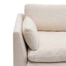 Load image into Gallery viewer, 2-SEATER SOFA BEIGE FABRIC 194 X 100 X 94 CM