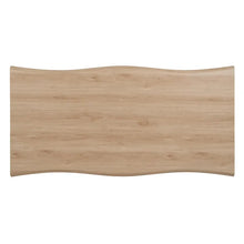 Load image into Gallery viewer, DINING TABLE NATURAL-CREAM MDF-METAL 180 X 90 X 75 CM