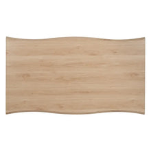 Load image into Gallery viewer, DINING TABLE NATURAL-CREAM MDF-METAL 160 X 90 X 75 CM