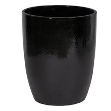 Load image into Gallery viewer, S/5 VASES BLACK CERAMIC DECORATION 56 X 56 X 70 CM