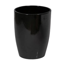 Load image into Gallery viewer, S/5 VASES BLACK CERAMIC DECORATION 56 X 56 X 70 CM