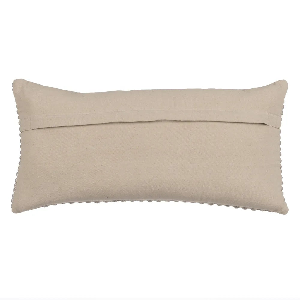 CUSHION BEIGE COTTON 30 X 60 CM