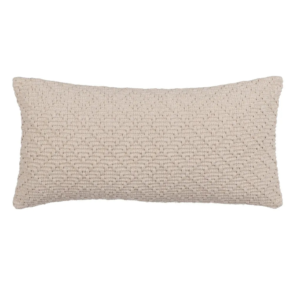 CUSHION BEIGE COTTON 30 X 60 CM