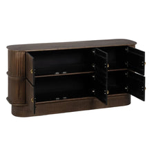 Charger l&#39;image dans la galerie, BUFFET BROWN MANGO WOOD ROOM 152 X 42 X 76 CM