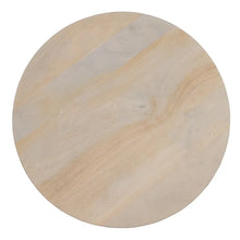 Cargar imagen en el visor de la galería, TABLE WHITE MANGO WOOD 50 X 50 X 34 CM