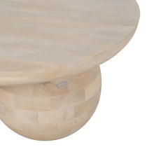 Cargar imagen en el visor de la galería, TABLE WHITE MANGO WOOD 107 X 71 X 38 CM