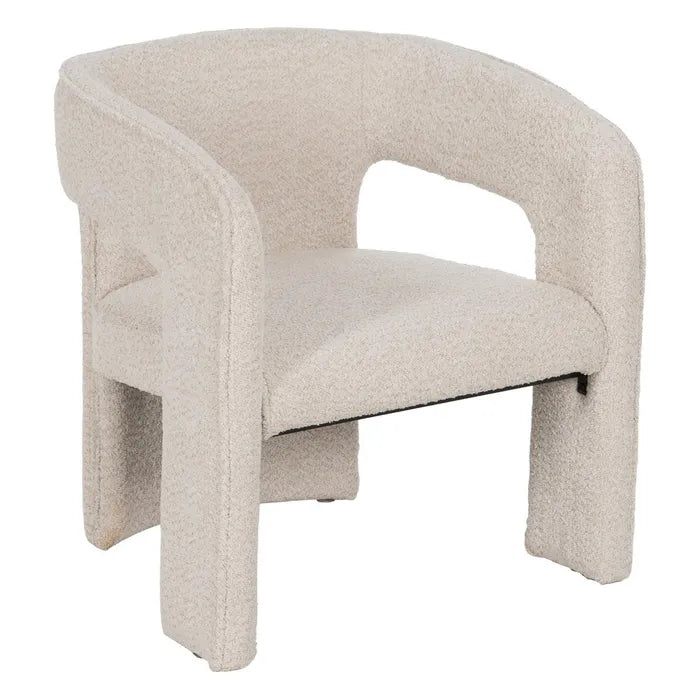 CHAIR BEIGE FABRIC 69 X 66 X 73 CM