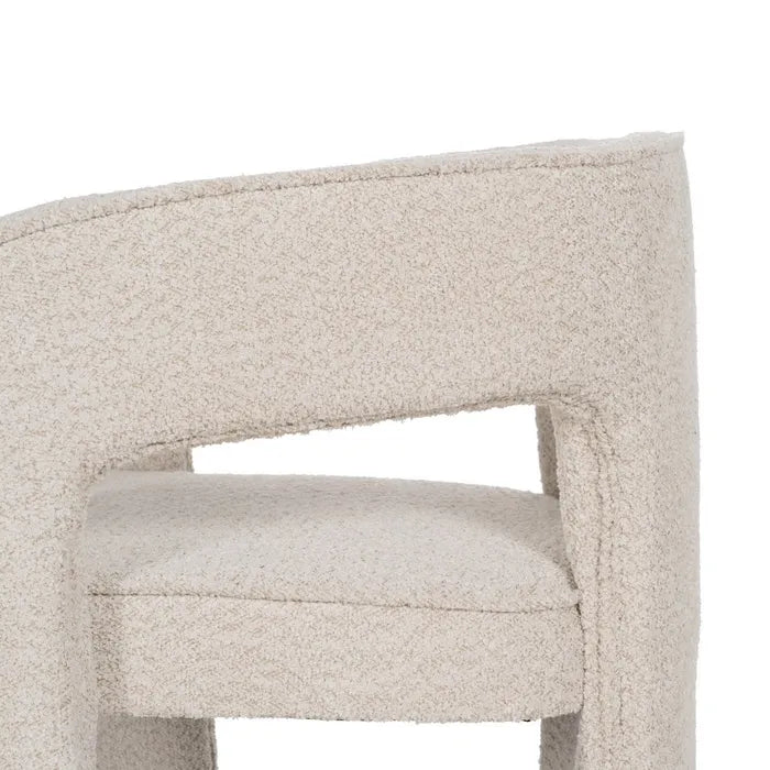 CHAIR BEIGE FABRIC 69 X 66 X 73 CM