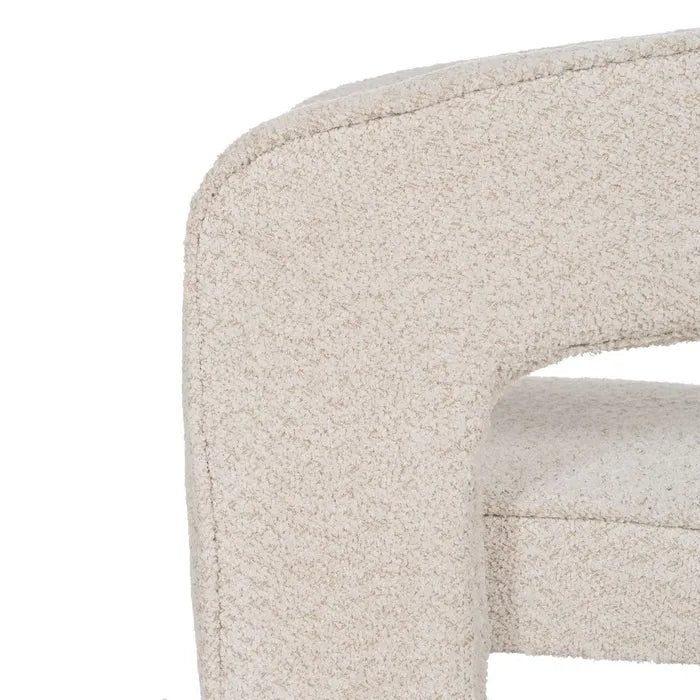 CHAIR BEIGE FABRIC 69 X 66 X 73 CM