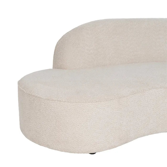 SOFA 2 PIECES BEIGE FABRIC ROOM 300 X 107 X 75 CM