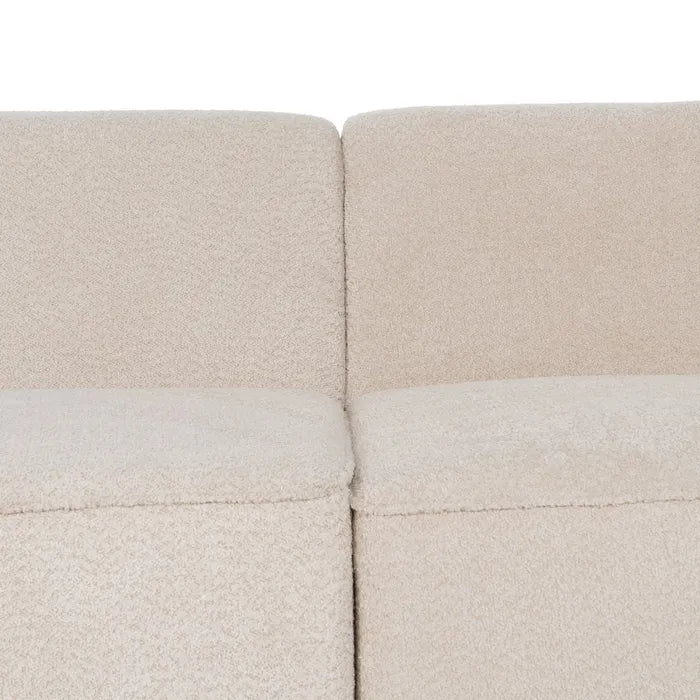 SOFA 2 PIECES BEIGE FABRIC ROOM 300 X 107 X 75 CM