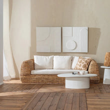 Load image into Gallery viewer, NATURAL RATTAN SOFA 215 X 105 X 63 CM