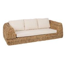 Load image into Gallery viewer, NATURAL RATTAN SOFA 215 X 105 X 63 CM