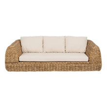 Load image into Gallery viewer, NATURAL RATTAN SOFA 215 X 105 X 63 CM