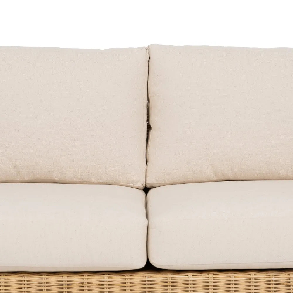 NATURAL FIBER SOFA  141 X 86 X 62 CM