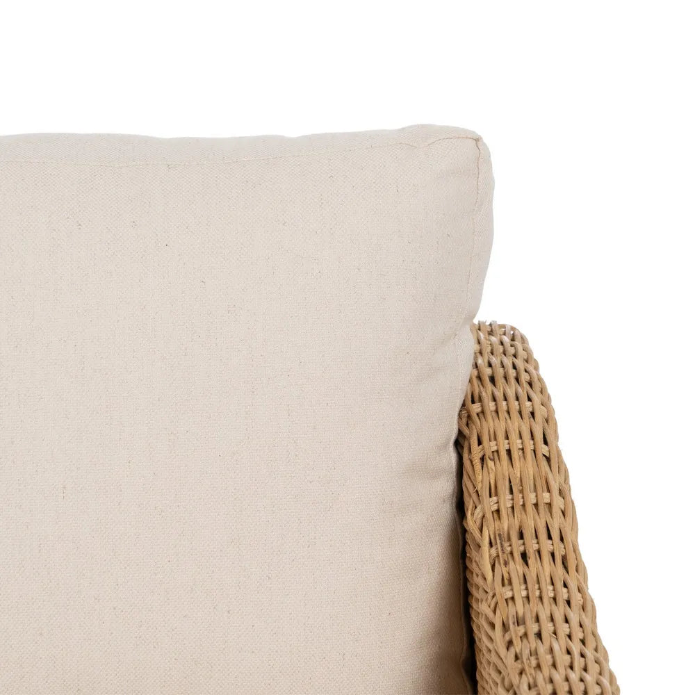 NATURAL FIBER SOFA  141 X 86 X 62 CM