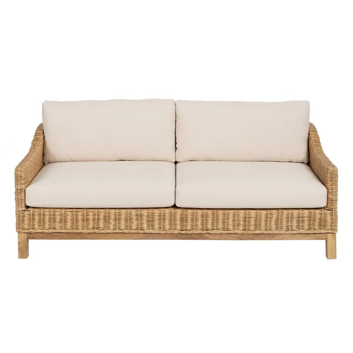 NATURAL FIBER SOFA 180 X 86 X 62 CM