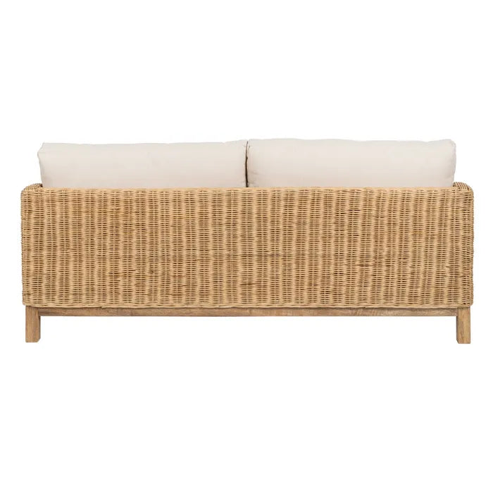 NATURAL FIBER SOFA 180 X 86 X 62 CM