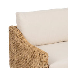 Load image into Gallery viewer, NATURAL FIBER SOFA 180 X 86 X 62 CM