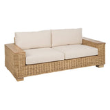 NATURAL FIBER SOFA 198 X 88 X 67 CM