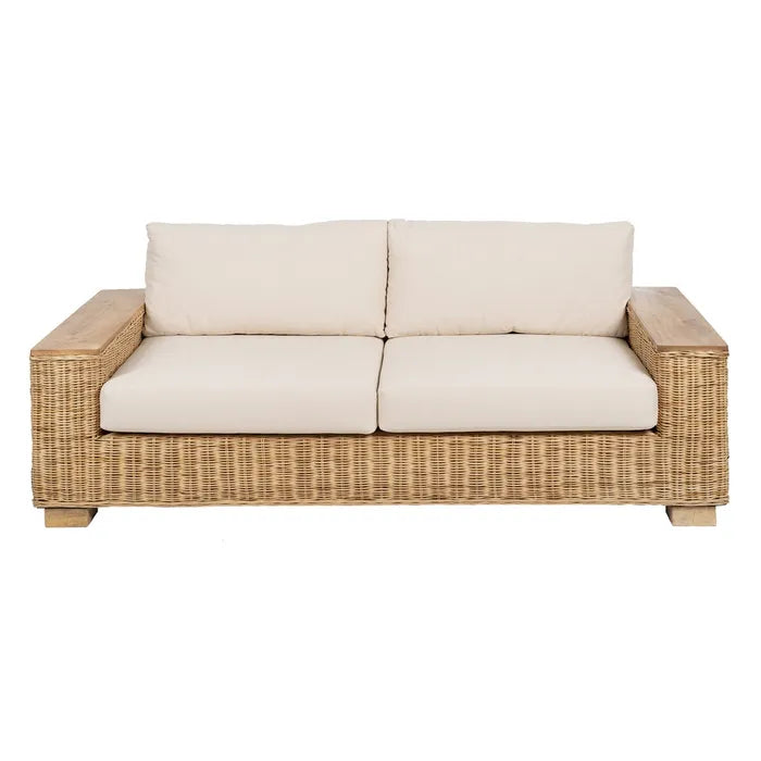 NATURAL FIBER SOFA 198 X 88 X 67 CM