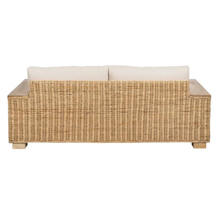 NATURAL FIBER SOFA 198 X 88 X 67 CM