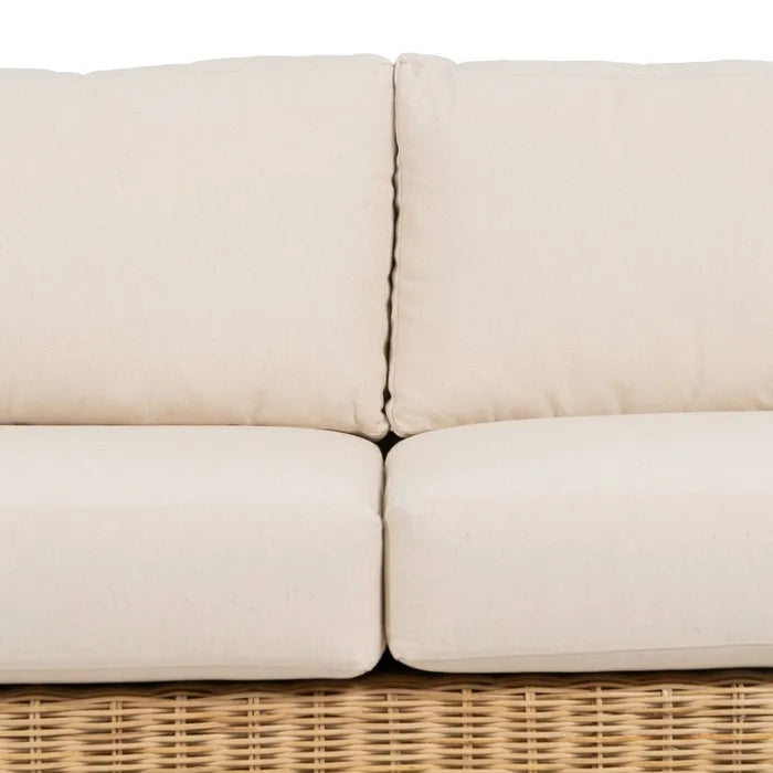 NATURAL FIBER SOFA 198 X 88 X 67 CM