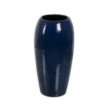 Load image into Gallery viewer, VASE BLUE CERAMIC DECORATION 31 X 31 X 60,50 CM