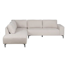 Load image into Gallery viewer, CHAISE LONGUE SOFA LEFT CREAM 266 X 222 X 80 CM