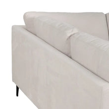 Load image into Gallery viewer, CHAISE LONGUE SOFA LEFT CREAM 266 X 222 X 80 CM